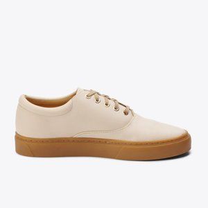 Nisolo Everyday Sneaker in Bone/Gum - size 9